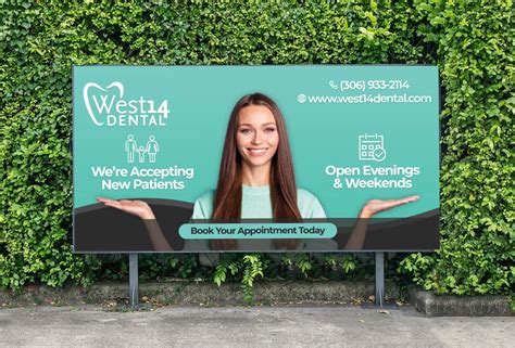 West 14 Dental - Billboard Design - Inbound Squad