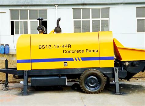 Small Concrete Pump - Small Portable Concrete Pump