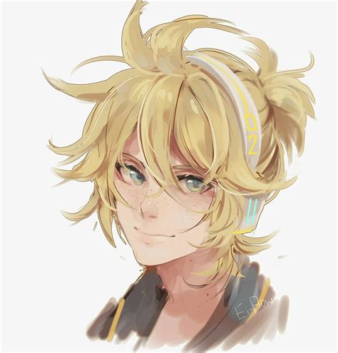 ArtStation - Kagamine Len portrait