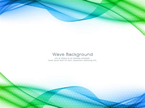 Free Vector | Abstract colorful wave design stylish business background