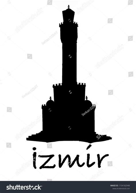 Clock Tower Illustration Silhouette Stock Illustration 1154182948 | Shutterstock