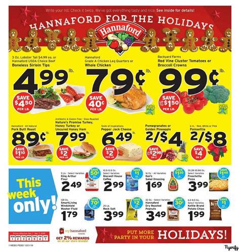 Hannaford Weekly Ad & Flyer December 1 to 7 Canada