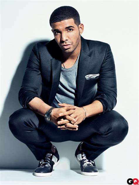 Drake Covers GQ Magazine's April 2012 Style Bibe Issue: "The seconds ...