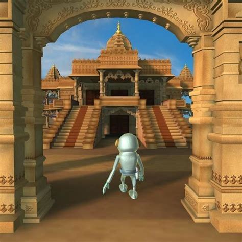 JAIN MANDIR TEMPLE with huge gate 3D model | CGTrader