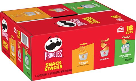 Pringles® 6 Flavor Snack Stacks Variety Pack | Pringles®