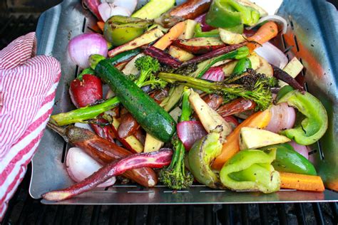 How to Grill Vegetables in a Grill Basket - Sharon Palmer, The Plant ...