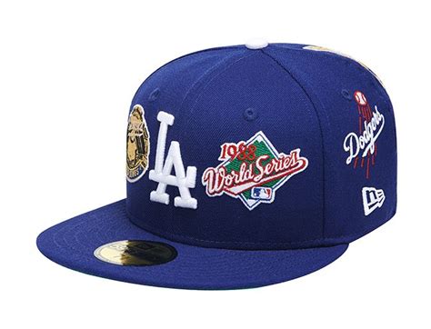 Los Angeles Dodgers Multi-Logo 59Fifty Fitted Baseball Cap by NEW ERA x MLB | Fitted baseball ...