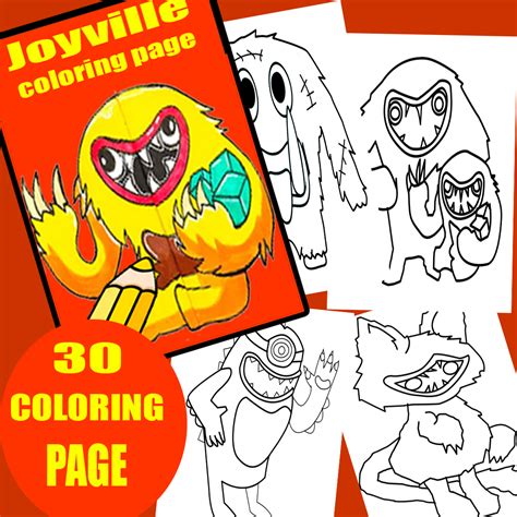 JOYVILLE Coloring Pages | Inspire Uplift