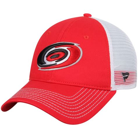 Men's Carolina Hurricanes Red Core Trucker Adjustable Snapback Hat