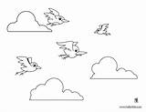 Birds Flying Coloring Pages Cute Babies Sketch Page sketch template