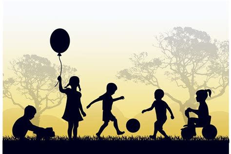 kids playing soccer in 2020 | Kids silhouette, Silhouette art, Kids playing