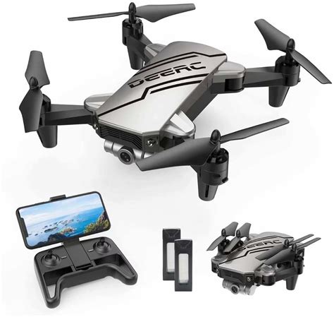 DEERC D20 Foldable Mini Drone with Camera for Kids and Beginners 720P FPV Quandcopter Drone for ...