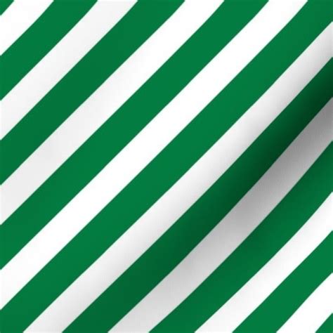 green and white candy stripes xmas holid - Spoonflower