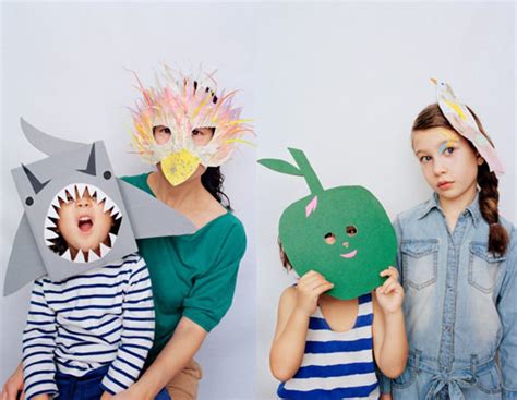 10 DIY Cardboard & Paper Masks for Halloween | Handmade Charlotte