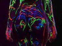 62 Black light art ideas | black light, light art, art