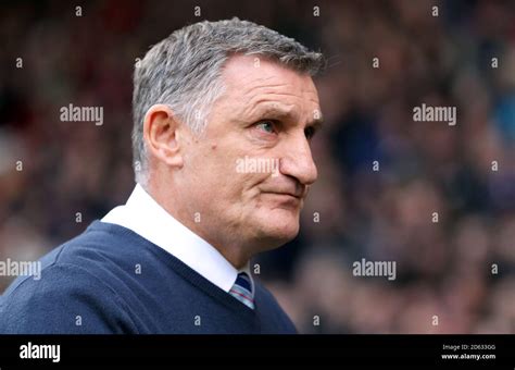 Blackburn Rovers manager Tony Mowbray Stock Photo - Alamy