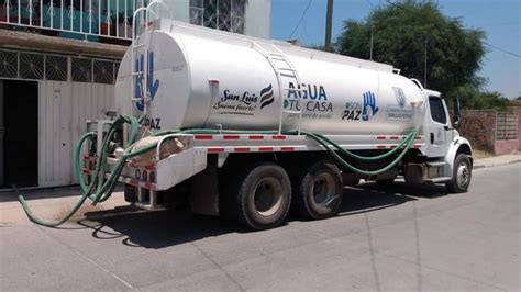 Se refuerza servicio de pipas para garantizar agua potable en SLP - El Portal SLP - Una Nueva Era