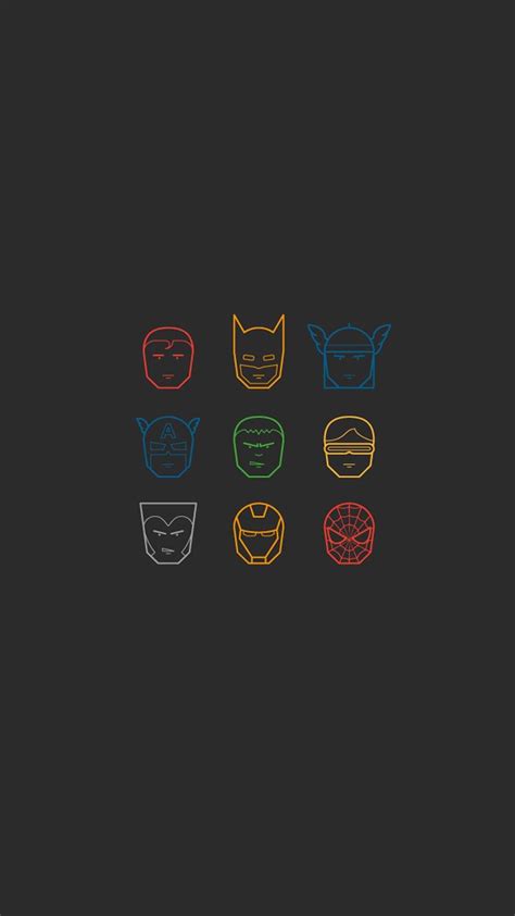 Avengers Minimalist Wallpapers - Wallpaper Cave