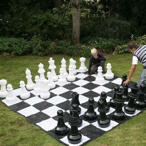 Giant Outdoor Garden Chess Set By Garden Games - Garden Games | Cuckooland