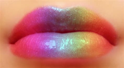 rainbow lips by abbyt0tz on DeviantArt