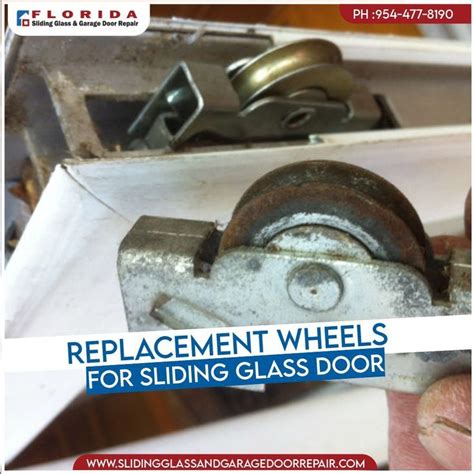 Replacing Rollers and Track On Sliding Glass Doors | Sliding glass door repair, Glass door ...