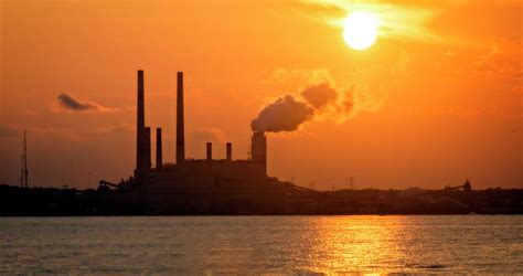 Brandon Shores Generating Station Golden Hour Silhouette Photograph by ...