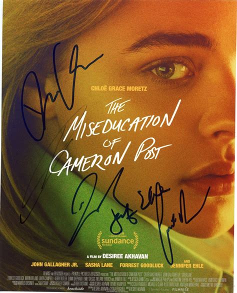 The Miseducation of Cameron Post Signed 8x10 Photo – TopPix Autographs