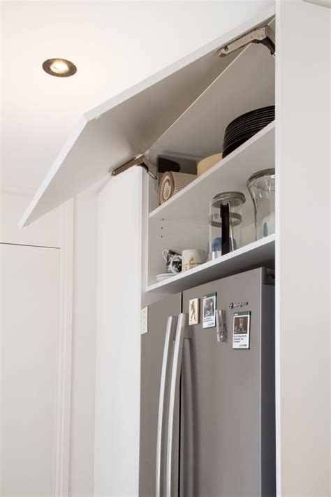 Overhead cabinet www.thekitchendesigncentre.com.au | Kitchen design centre, Overhead storage ...