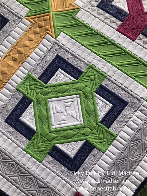 TT6 | Ticky Tack quilt by Judi Madsen, available as a custom… | Flickr