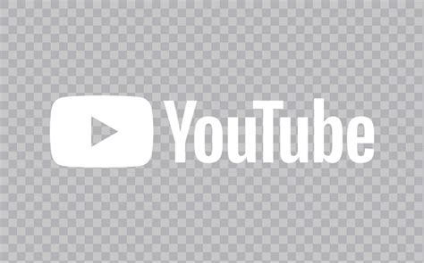 Youtube Logo White PNG in 2023 | Youtube logo, Youtube logo png, Youtube