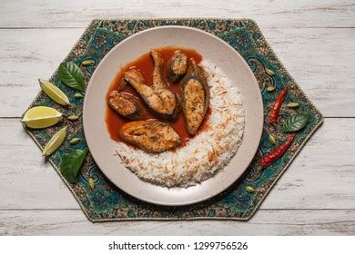 Top View Spicy Hot Bengali Fish Stock Photo 1299962719 | Shutterstock