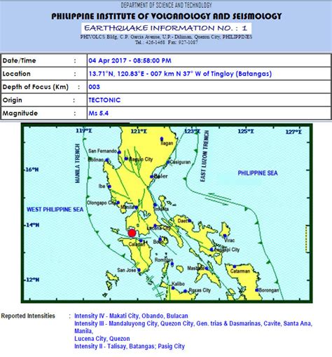 Aftershocks jolt Batangas following strong quake | ABS-CBN News