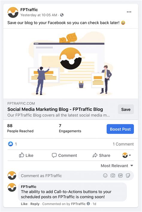 Add Call-to-Action Buttons to Your Facebook Posts - FPTraffic