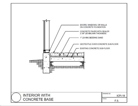 Detail Drawings - Lowcountry Paver