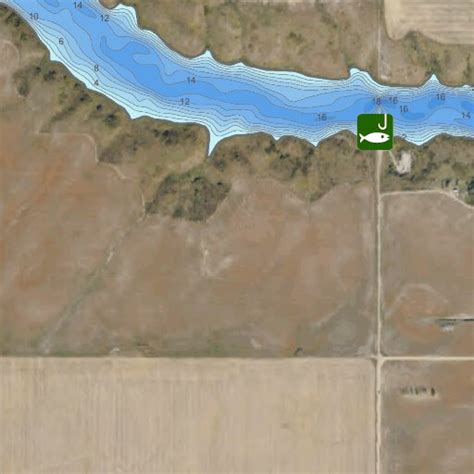 MtCarmel Dam - Cavalier County Map by North Dakota Game and Fish ...