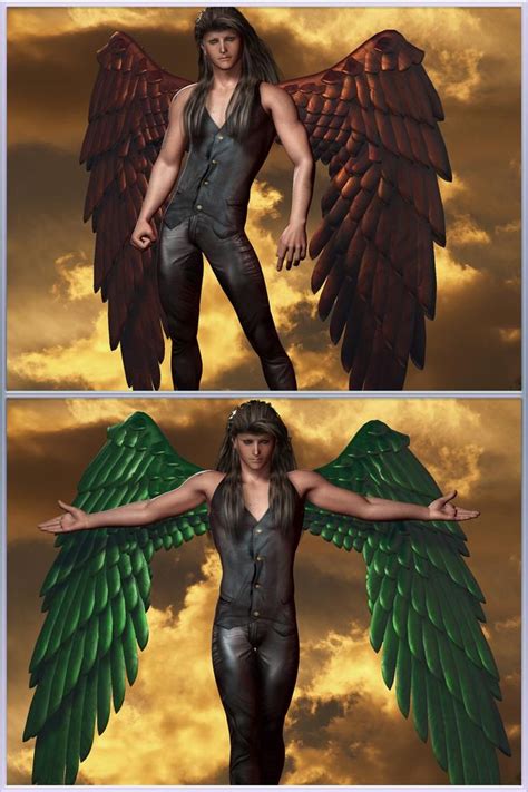 These Seraph or angel wings come with 9 high resolution texture maps at ...