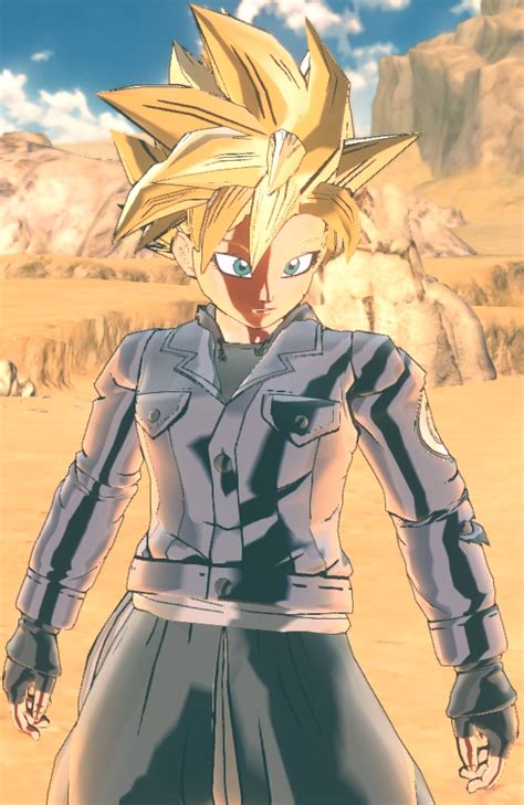 Trunks Jacket With a Hoodie – Xenoverse Mods