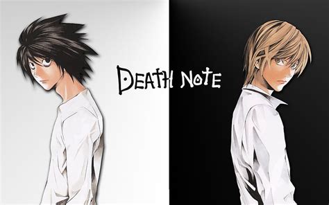 Light Yagami, L Lawliet, manga, Death Note, HD wallpaper | Peakpx