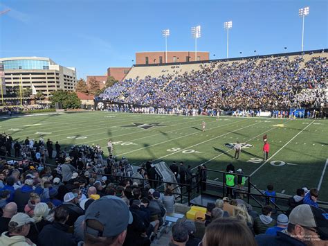 Section F at Vanderbilt Stadium - RateYourSeats.com