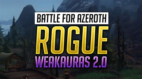 Rogue WeakAuras BFA Patch - PVP TALENTS - Assassination, Outlaw and Subtlety - YouTube