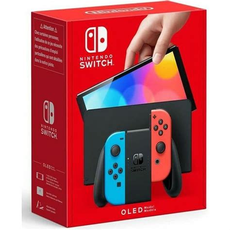 Buy Nintendo Switch (OLED Model) - Neon Red & Neon Blue Joy Con (UAE ...