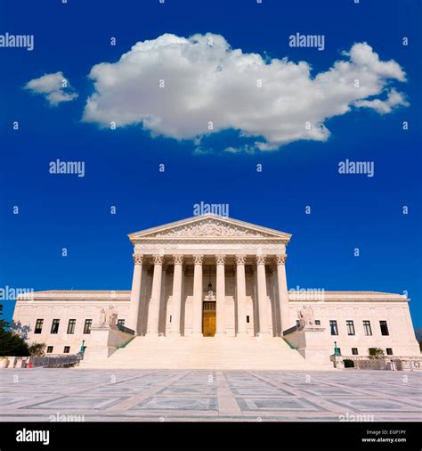 Supreme Court of United states building in Washington DC Stock Photo ...