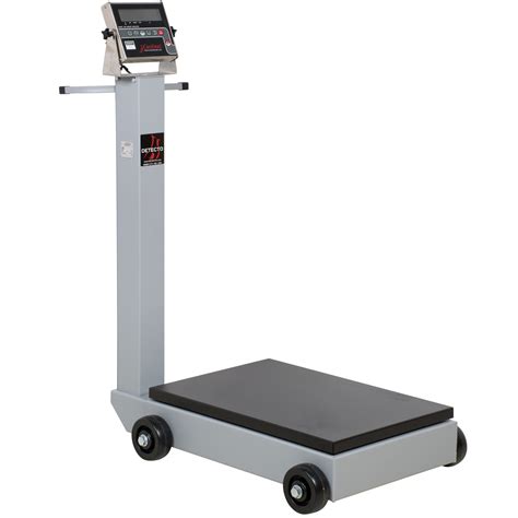 Cardinal Detecto 8852F-204 1000 lb. Portable Digital Floor Scale with ...