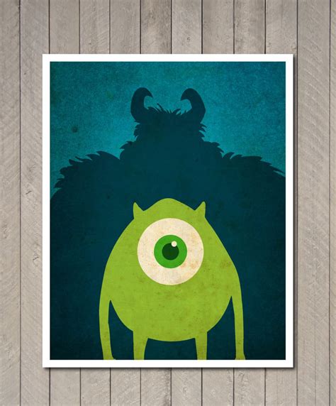 8X10 Disney Pixar Movie Poster Set - Etsy