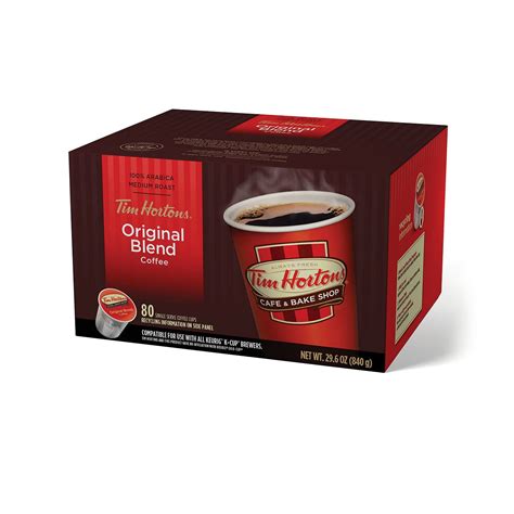 Product of Tim Hortons Original Blend Coffee, Single-Serve Cups (80 ct.) - Single-Serve Cups ...