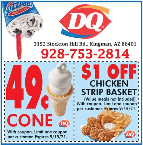 BUY ONE BLIZZARD GET ONE FOR 99¢ | Online Printable Coupons: USA Local Free Printable Shopping ...