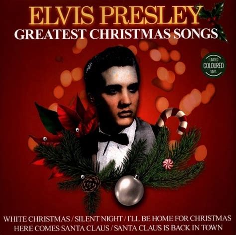 Elvis Presley Greatest Christmas Songs - Colored Vinyl - 33 RPM Vinyl ...