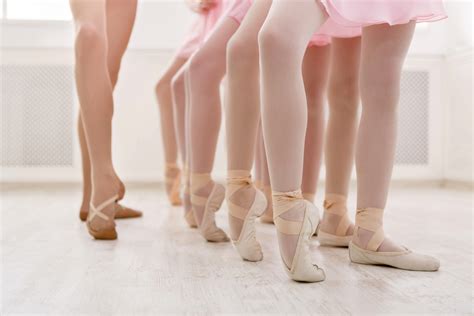 Ballet background, young ballerinas training - Black Diamond Kids Center