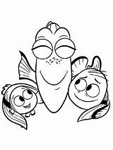 Finding Nemo 3 coloring Page sketch template