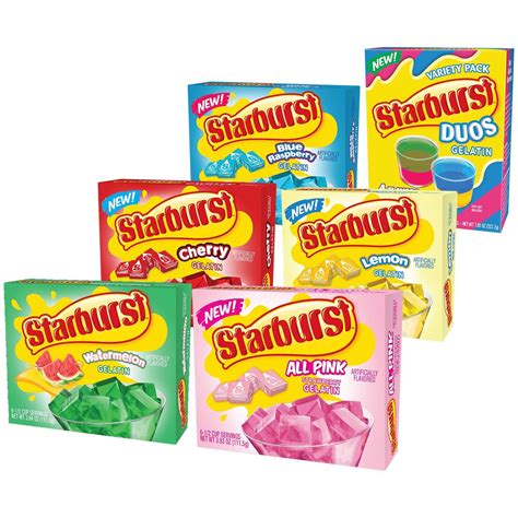 Starburst Gelatin Mix — Snackathon Foods